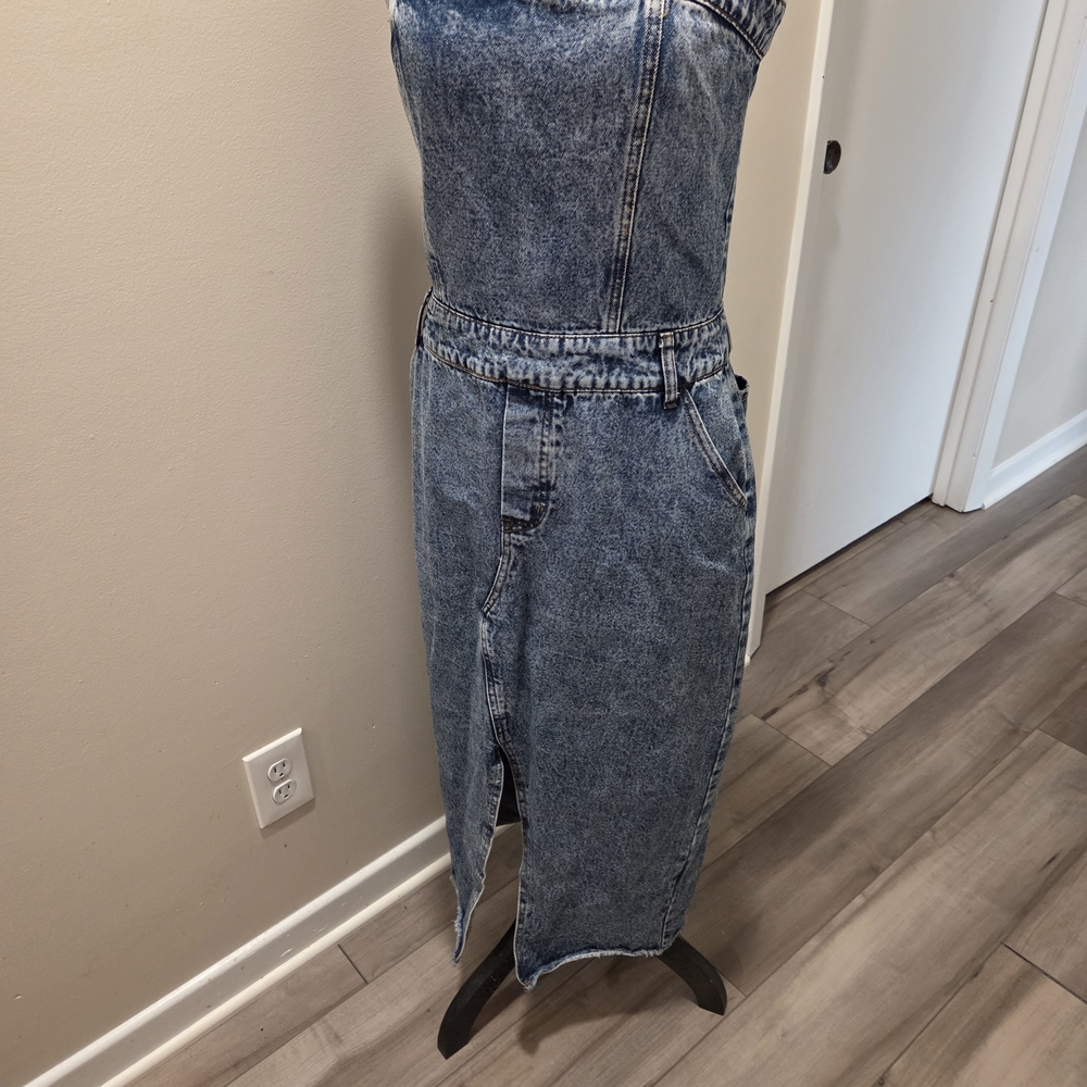 Bailey Rose Blue Denim Dress